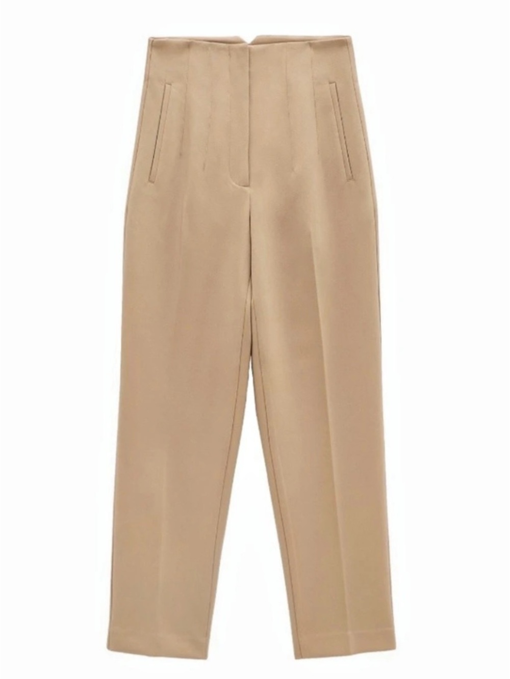 Zara High Waist Trousers in Khaki
Size XL
